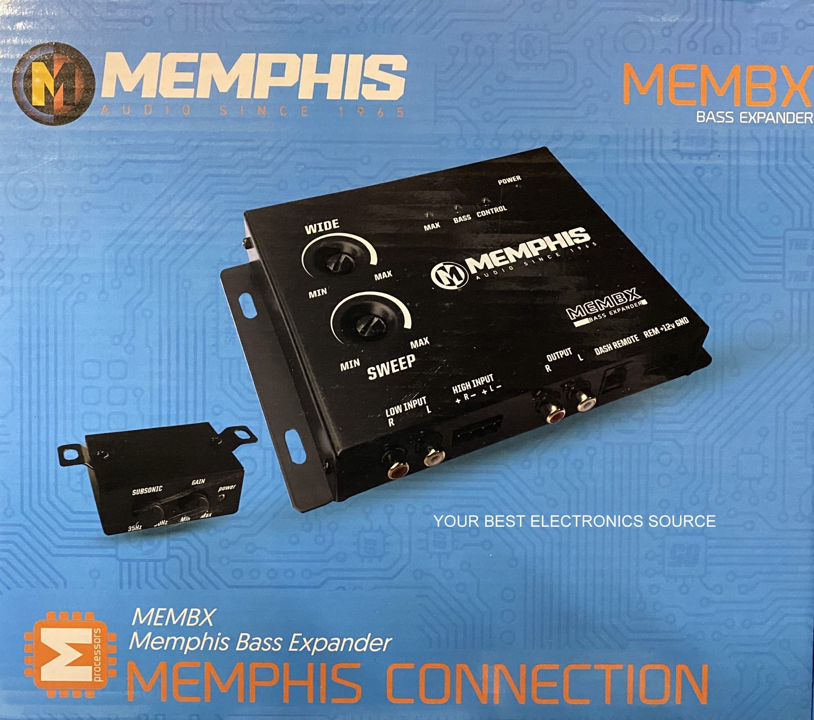 NEW Memphis Audio MEMBX Bass Expander