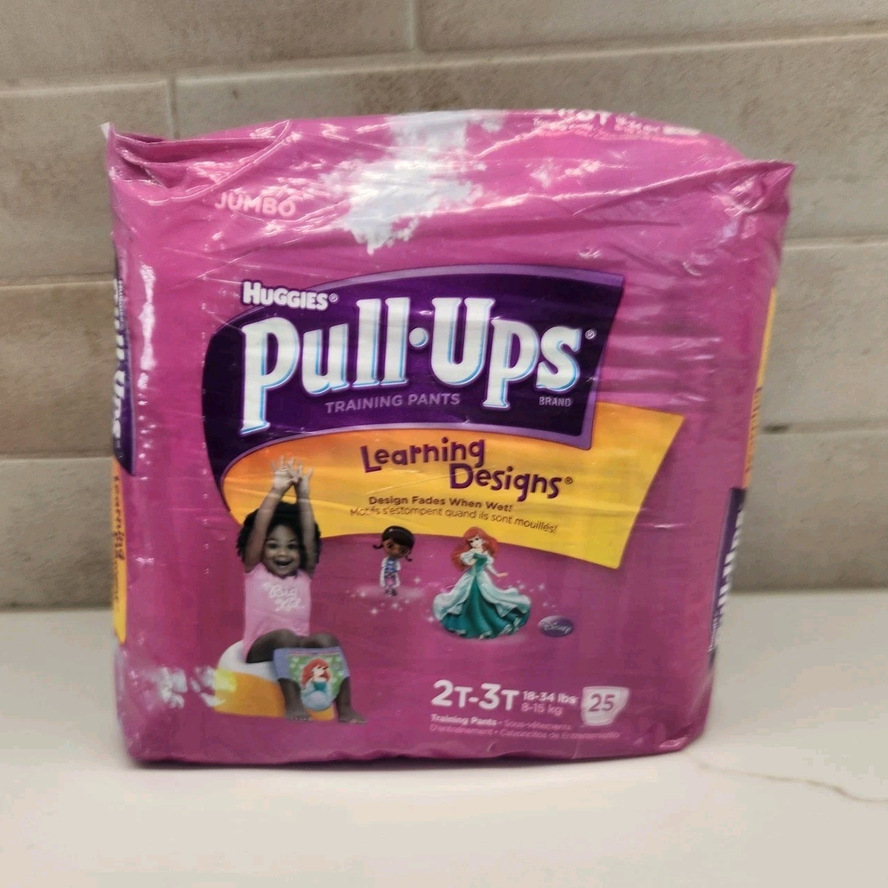Huggies Pull Ups Learning Designs Doc McStuffins With Ariel Little Mermaid 2T 3T