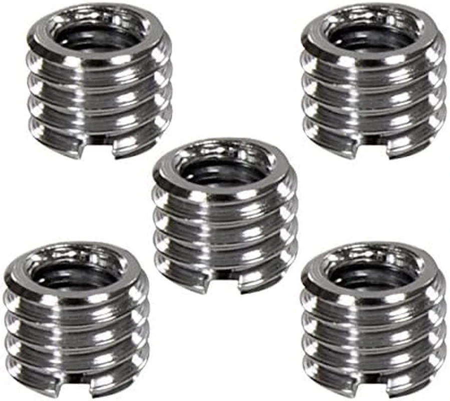 Metal 1/4" to 3/8" Tripod Thread Adapter – Easy Mount Screw Converter