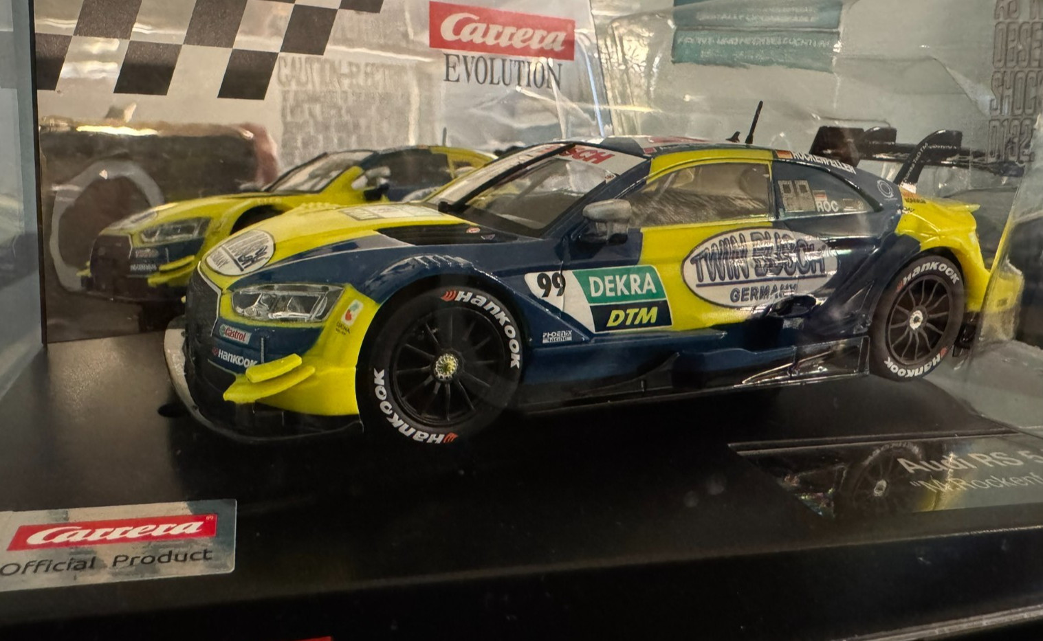 NEW Carrera Evolution 27692 - Audi RS 5 DTM M.Rockenfeller No.99 - 1/32 Slot Car