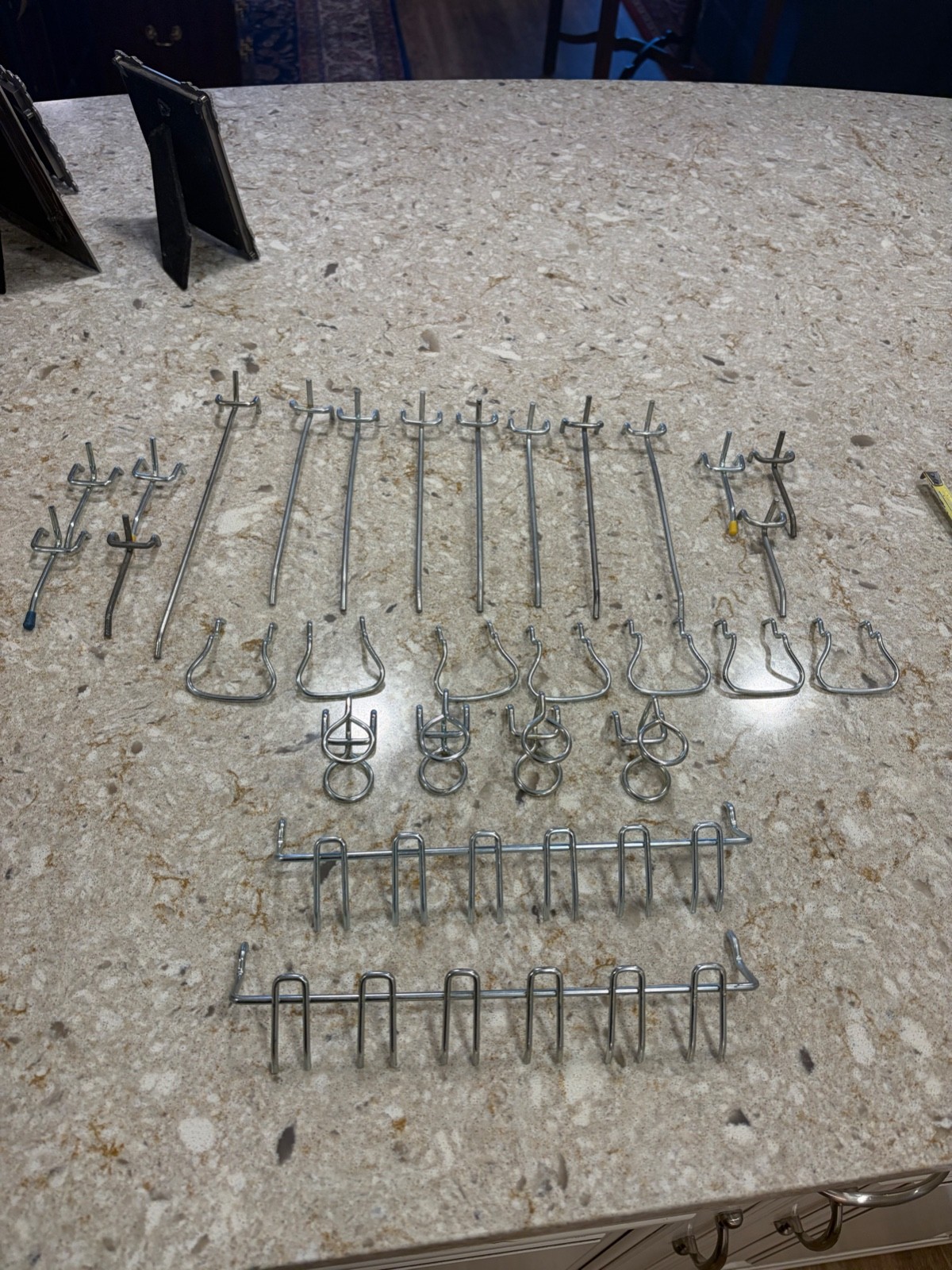 Pegboard Accessories for Organizing Tools in Workshop, Garage