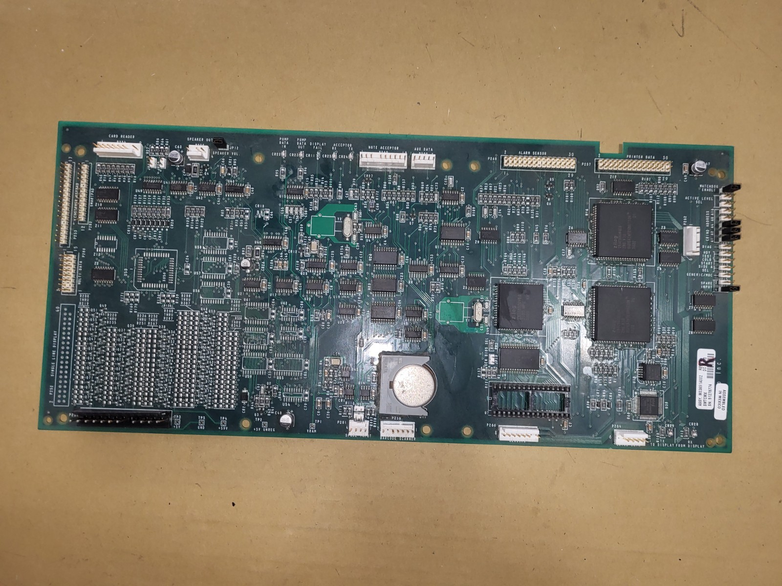Veeder-Root/Gilbarco M03651A002 Crind Logic Board w/o eprom