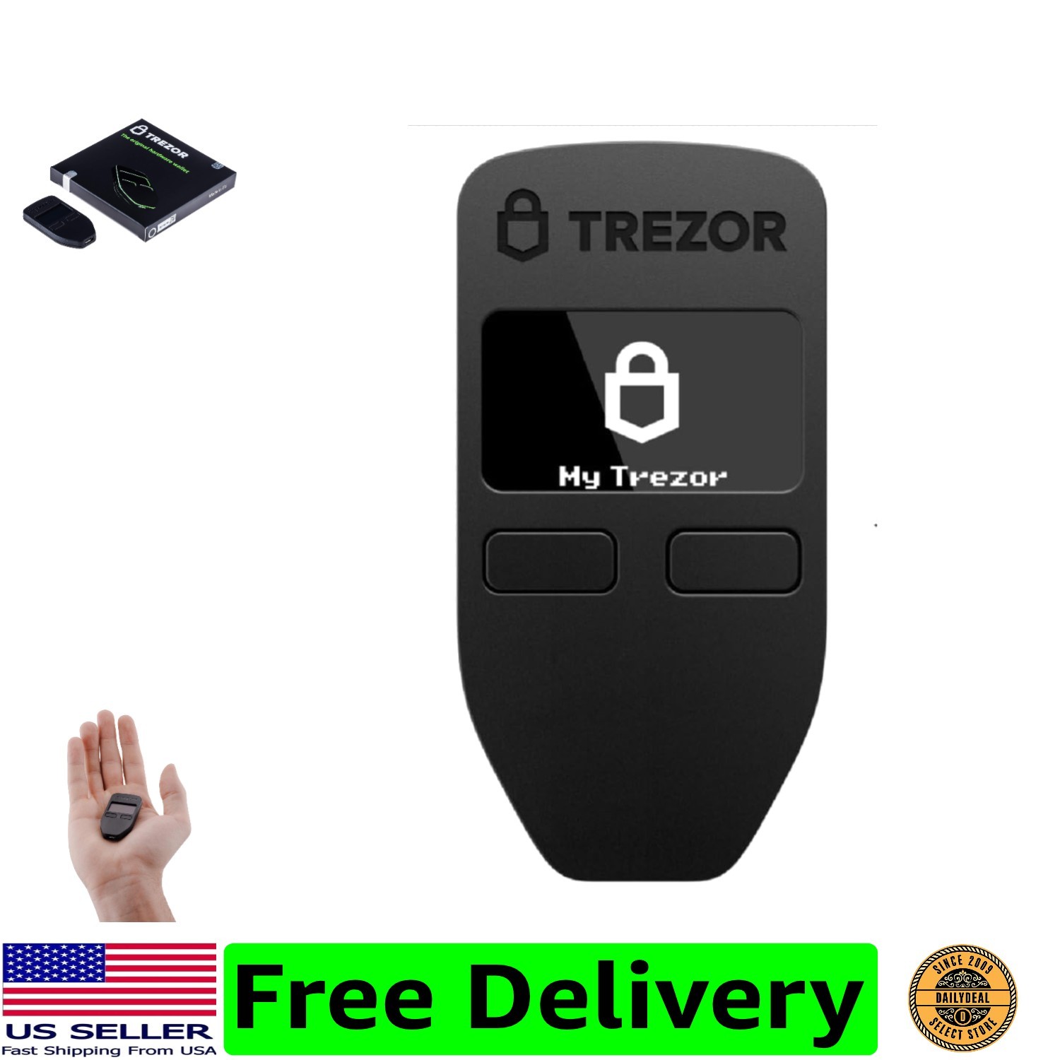 Model One - The  Cryptocurrency Hardware Wallet, Bitcoin Security, Store & Ma...