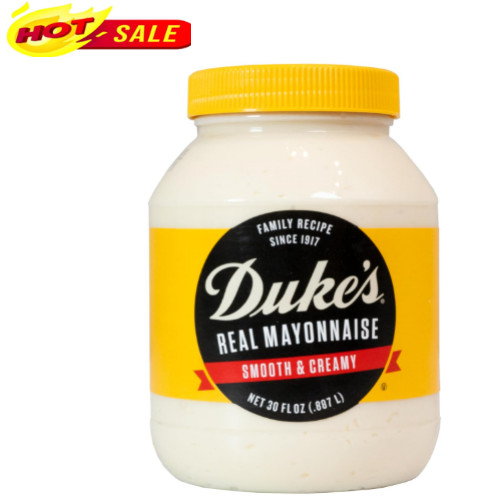 Duke’s Real Mayonnaise Jar – Original Smooth & Creamy Taste, 30 Ounce (Pack of 1