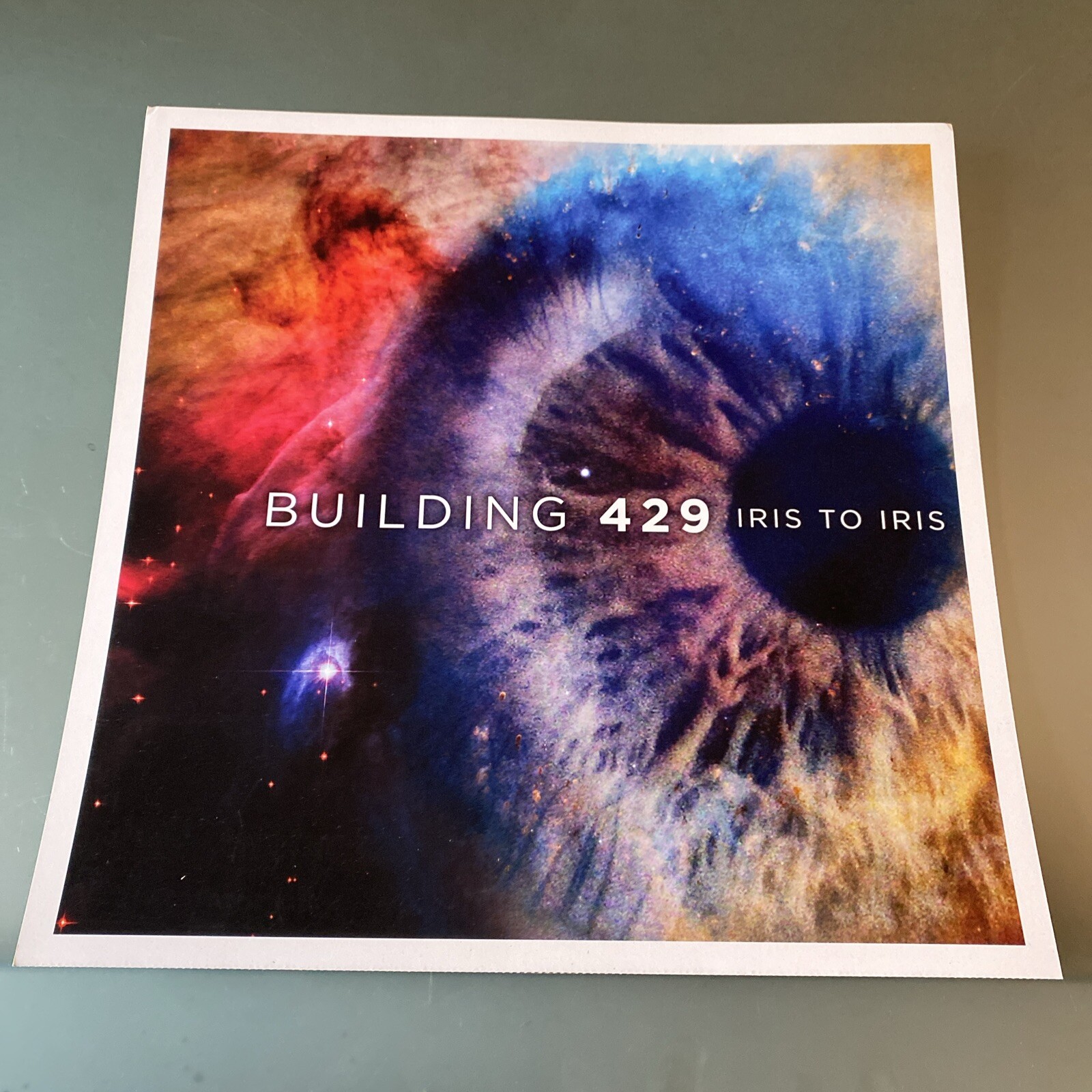 Building 429, Iris To Iris, 12x12- Foldout, Album Flat Poster Christian