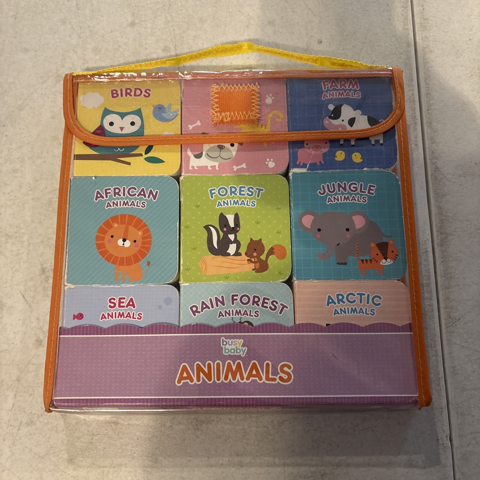 Busy Baby 12 Book Lot 6+ Months. Shows Wear Of Normal Use