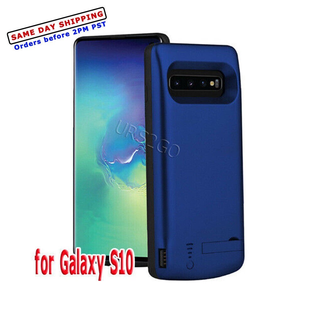 6000mA External Backup Battery Pack Charger Case for Samsung Galaxy S10 G973U
