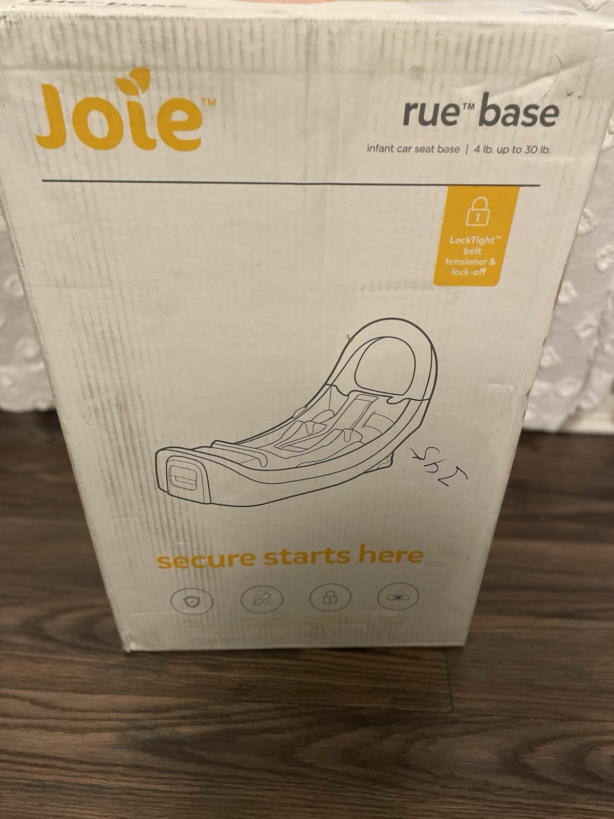Joie Rue Infant Car Seat Base With Anti-Rebound Bar