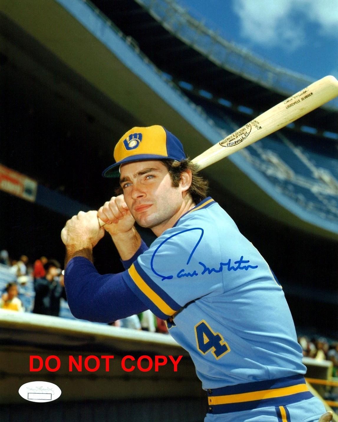 Paul Molitor MILWAUKEE BREWERS Signed Autographed REPRINT 8x10 Photo RP