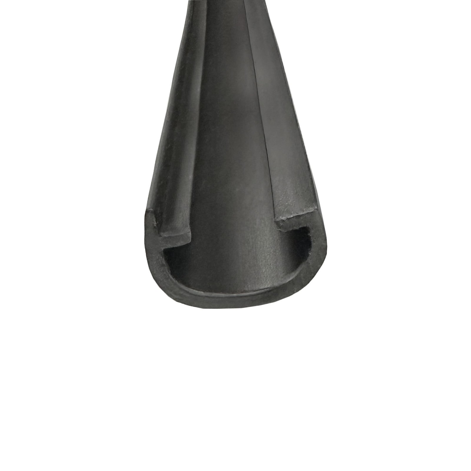 Black RV Marine Camper Vinyl 3/4" x 25' Trim Molding Flexible Screw Cap Cover...