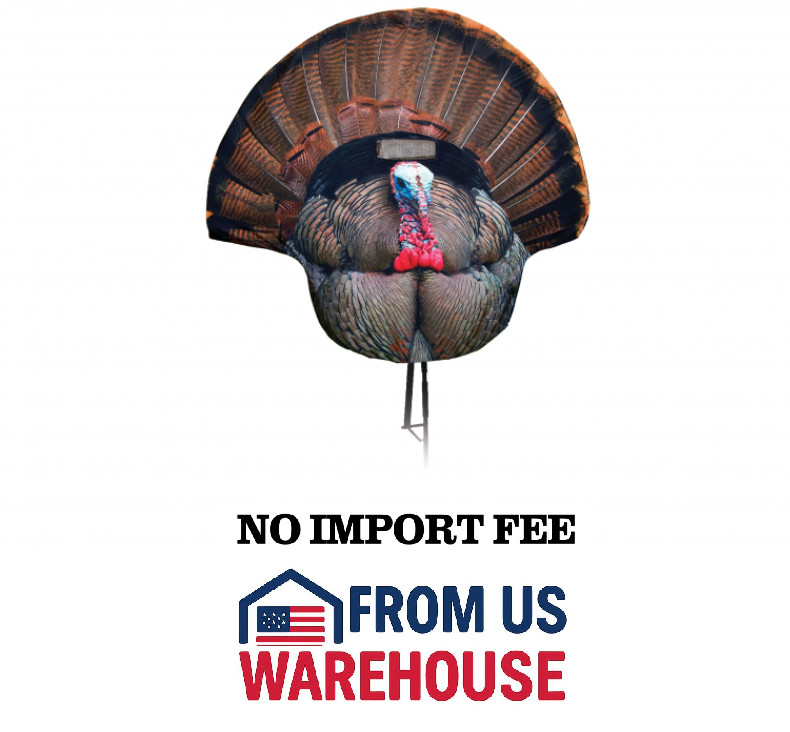 Montana Decoy Fanatic Reaping Turkey Decoy 2D Gobbler Hunting