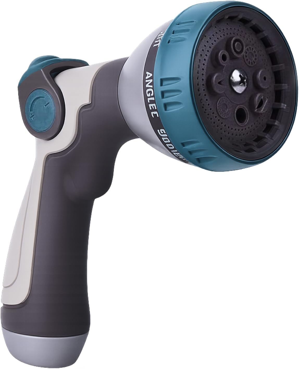 Garden Hose Nozzle – 8-Pattern Hose Sprayer with Thumb Control – Watering To