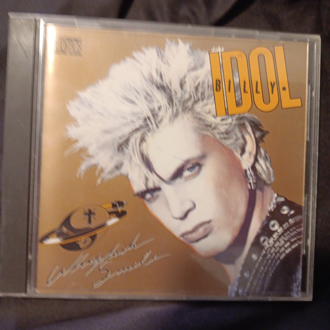 BILLY IDOL Whiplash Smile CD "LIKE NEW"BRAND NEW CASE Restored 