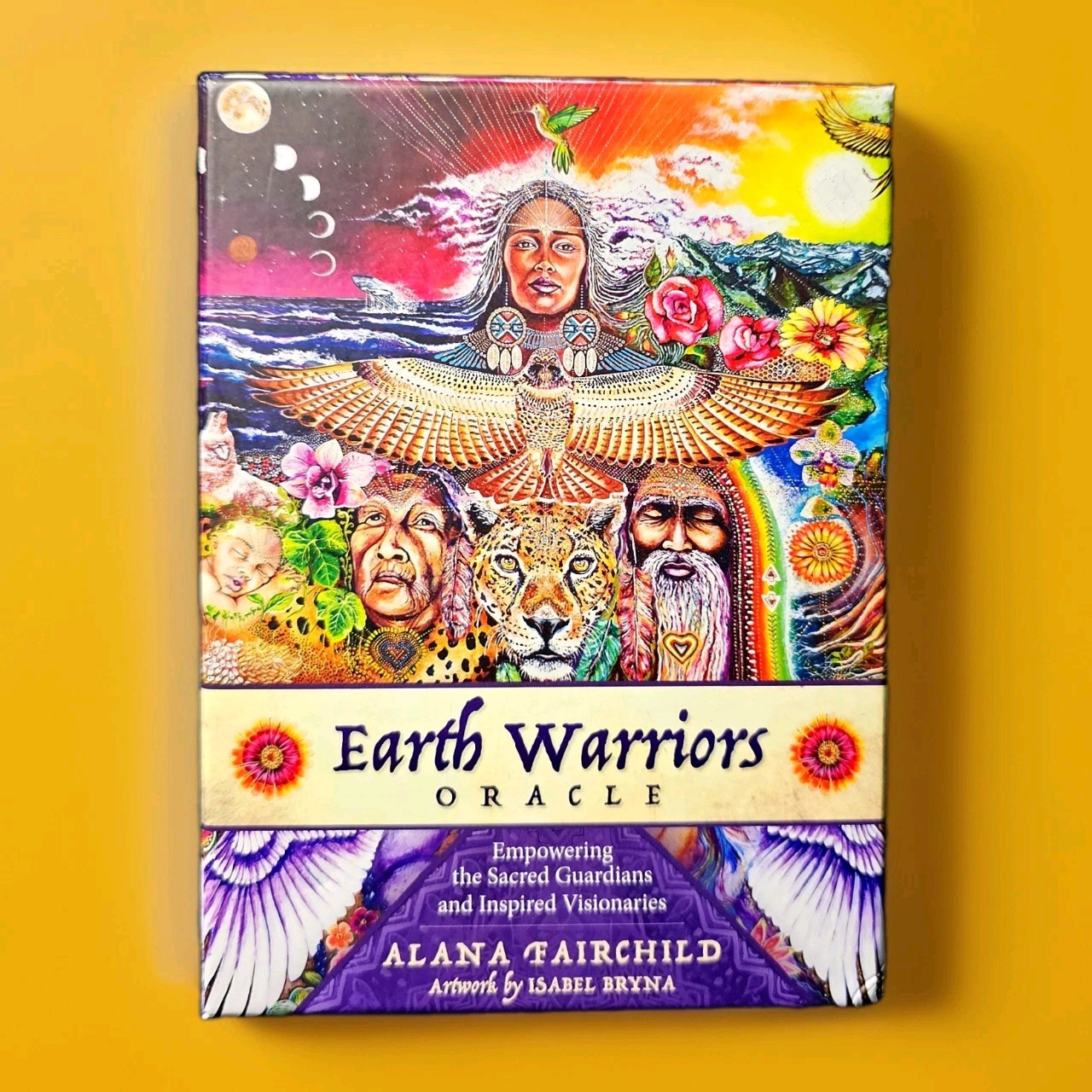 Earth Warrior Tarot Oracle Cards Box Set Fairchild Blue Angel Unused EXC! 