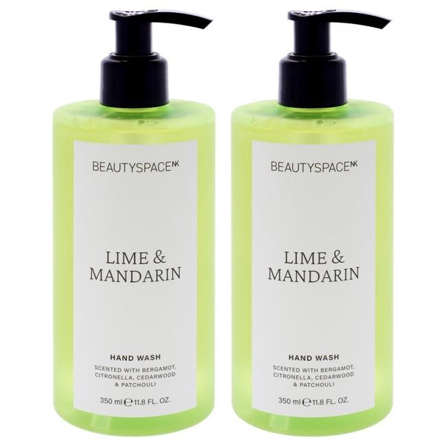 Beauty Space K0007031 11.8 oz Beauty Space Hand Wash - Lime & Mandarin - Pack...