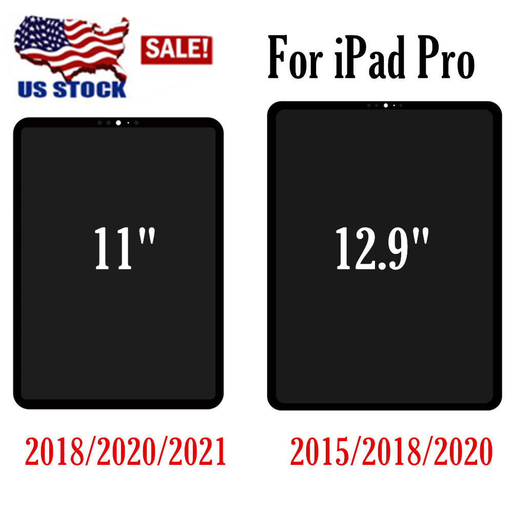 For iPad Pro 11/12.9" 1st/2nd/3rd/4th LCD Display Touch Screen Digitizer Replace