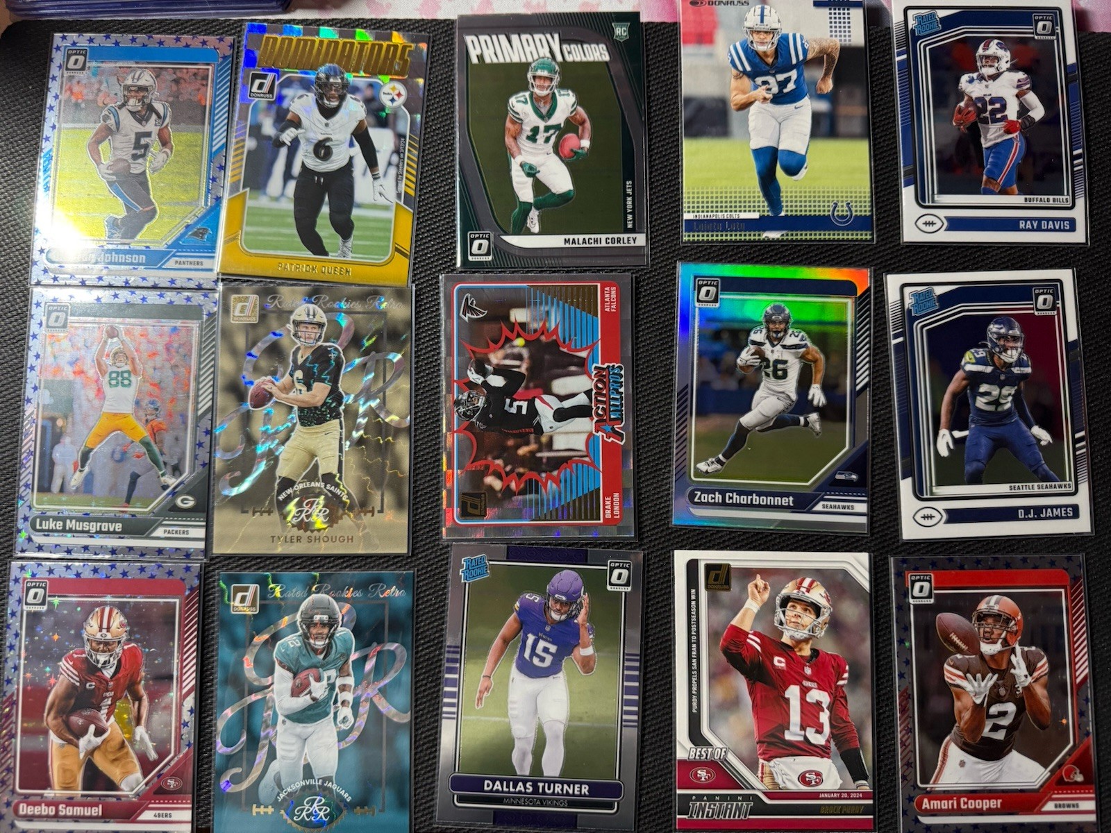 2024 Panini Donruss Optic Football 66 Card Lot