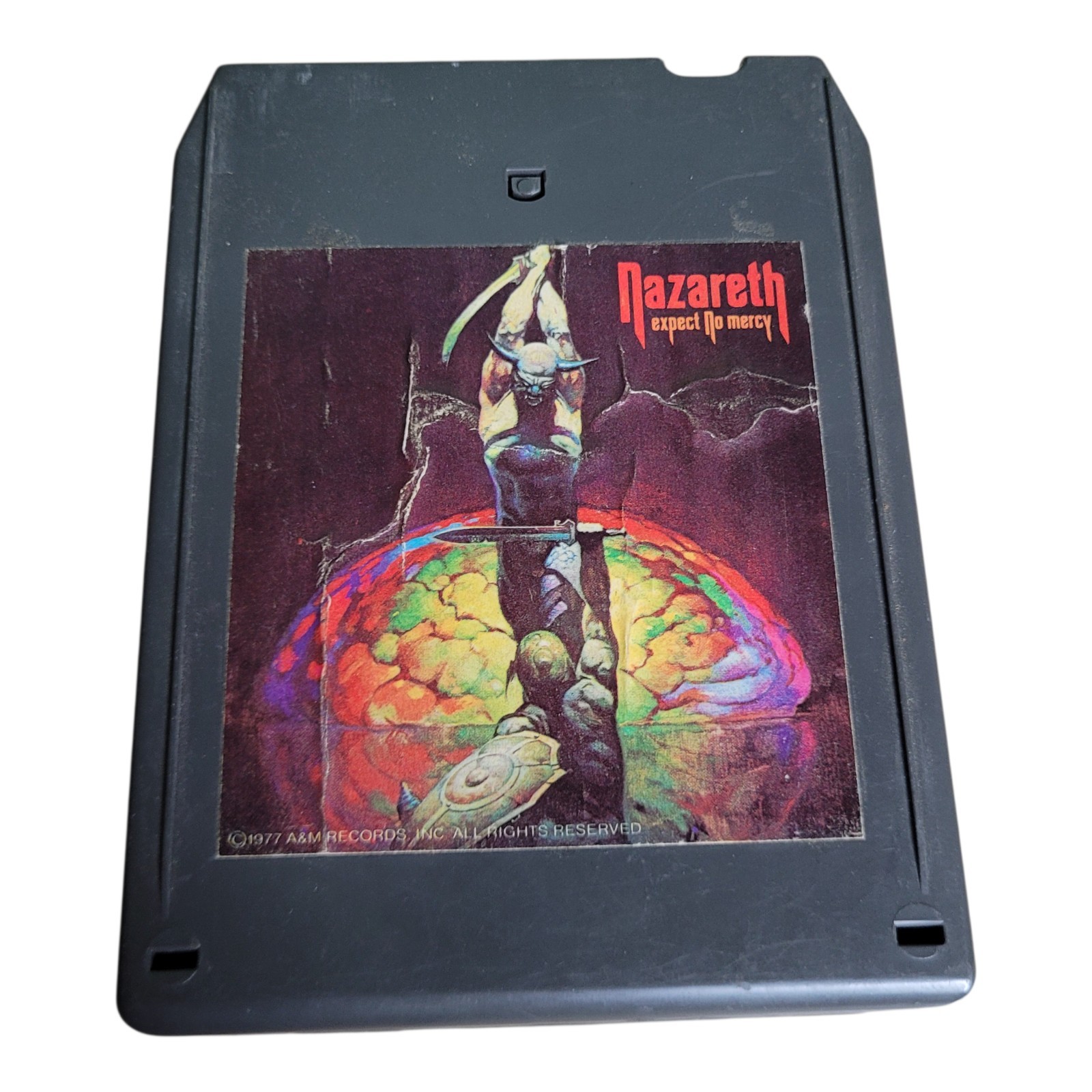 Nazareth Expect No Mercy 8 Track Tape A&M 8T-4666 1977 Hard Rock Cartridge VTG