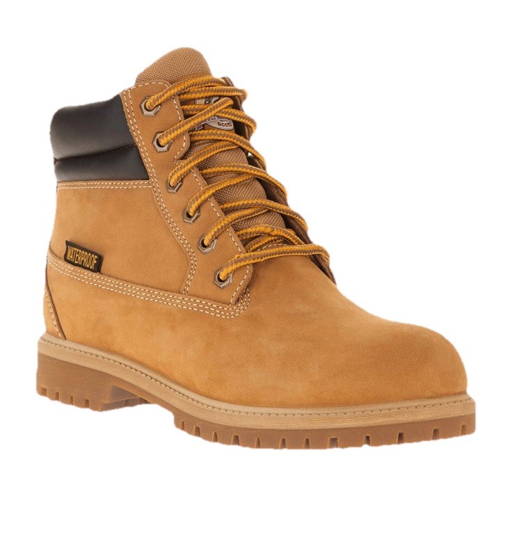 Brahma Men's Leather Hubert Waterproof 6" Soft Toe Work Boots size:7.5