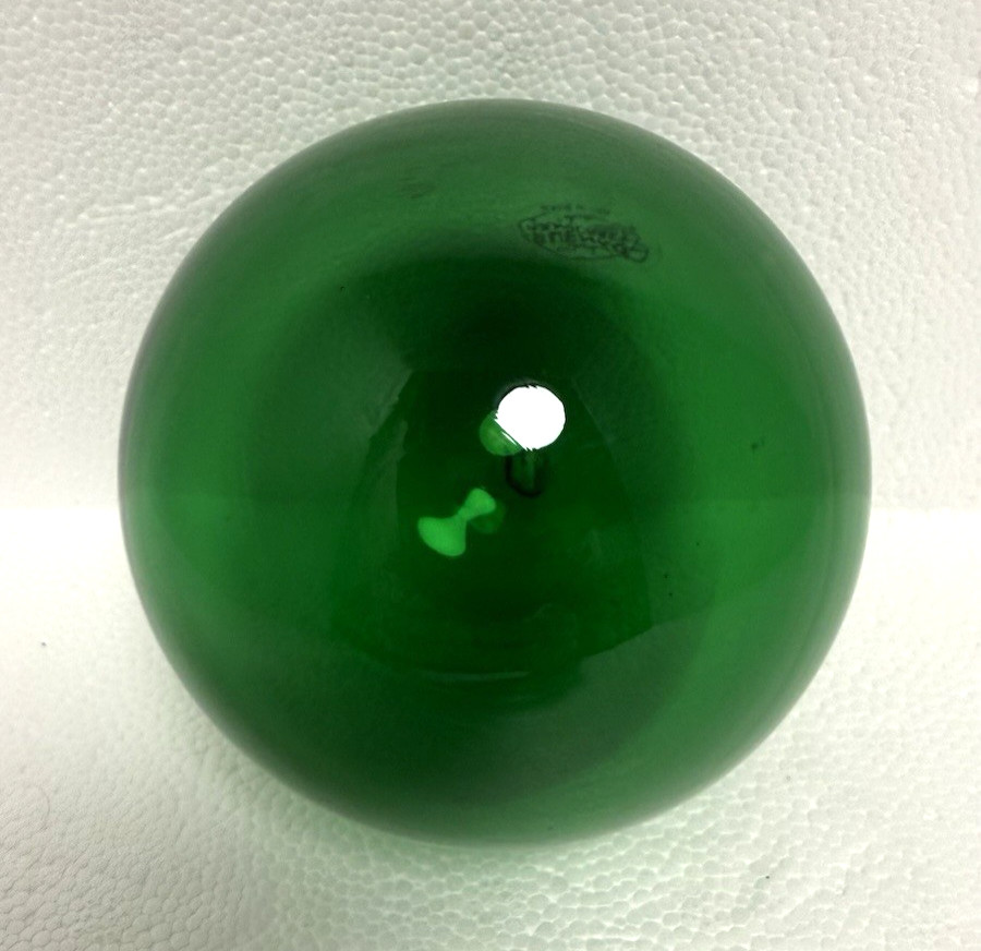 Blenko Glass Float Ball - Clover