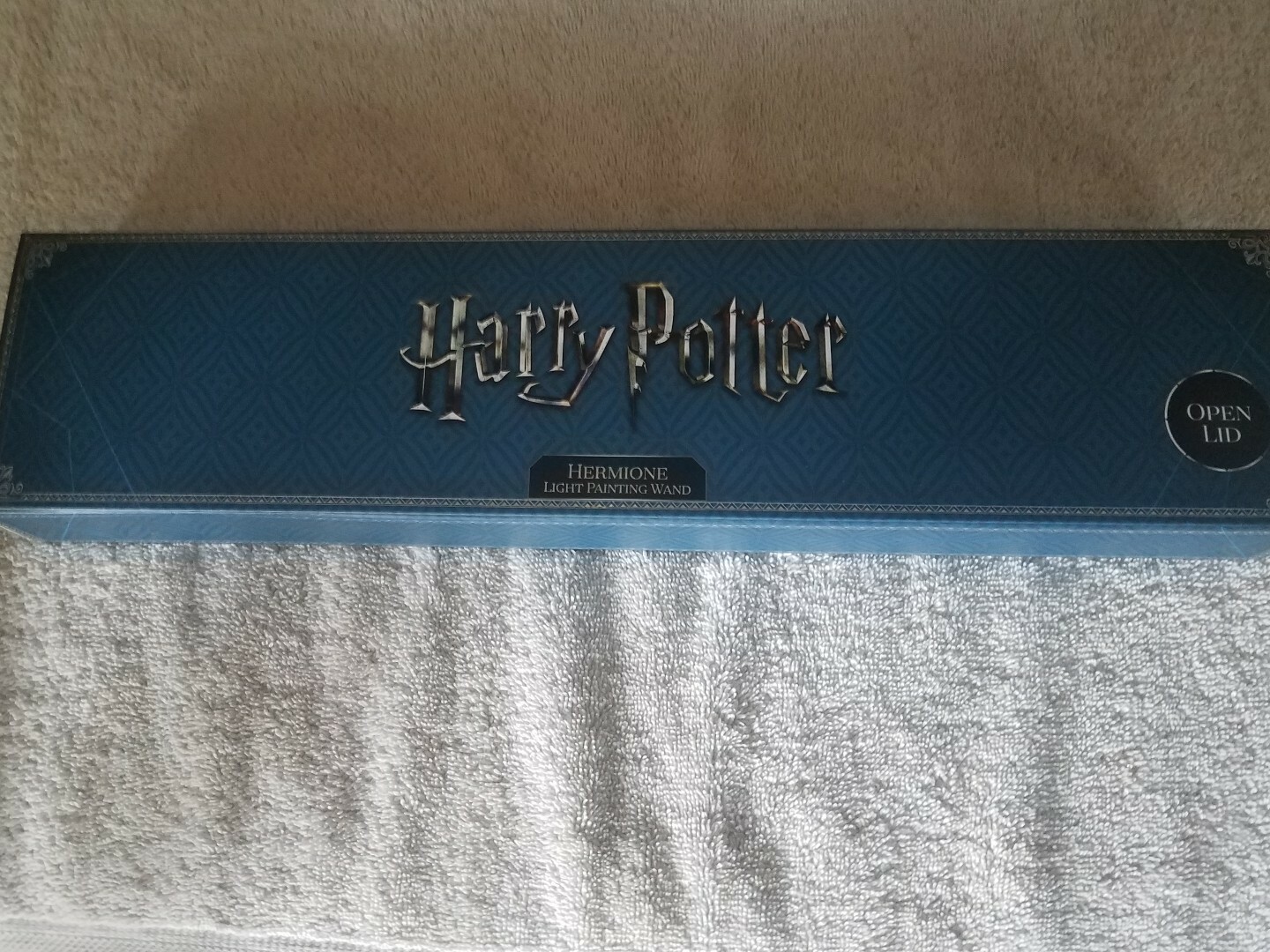 JK Rowling Wizarding World Light Painting Hermione Granger Wand Rod