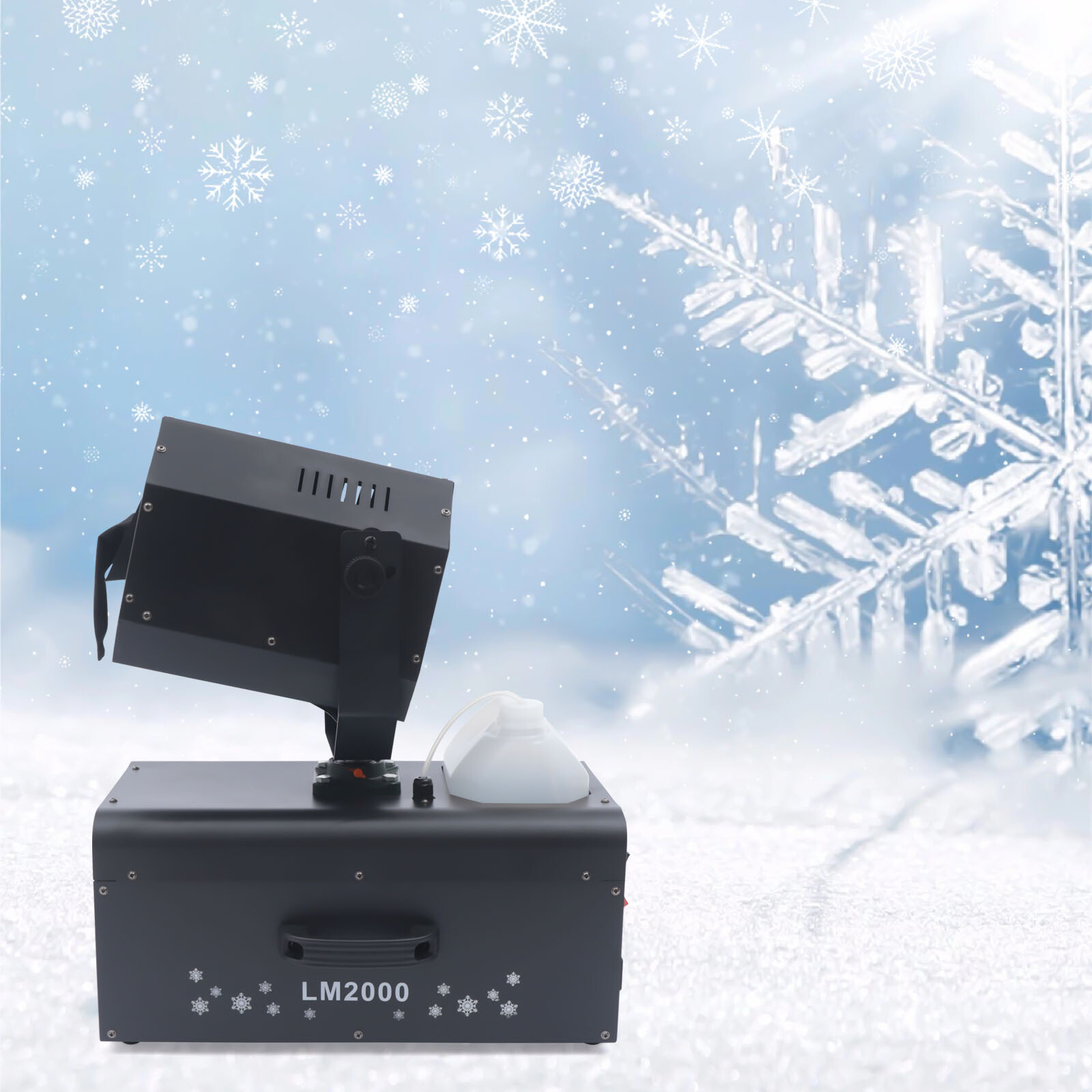 2000W Snow Effect Machine  Stage Snow Machines Air Box Packaging For Parties