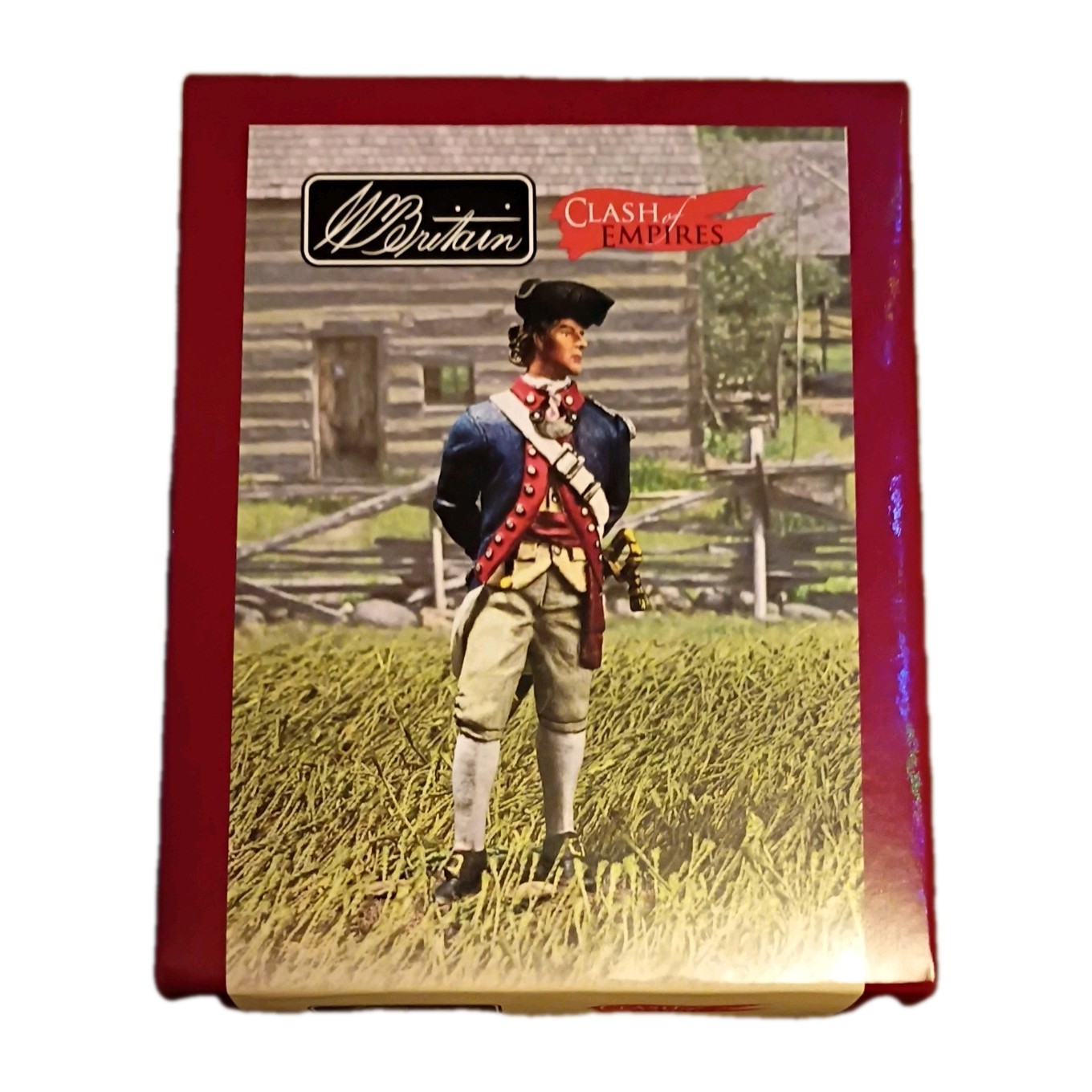 W.Britain 16101 Continental Line Officer Standing at Ease (Britains)