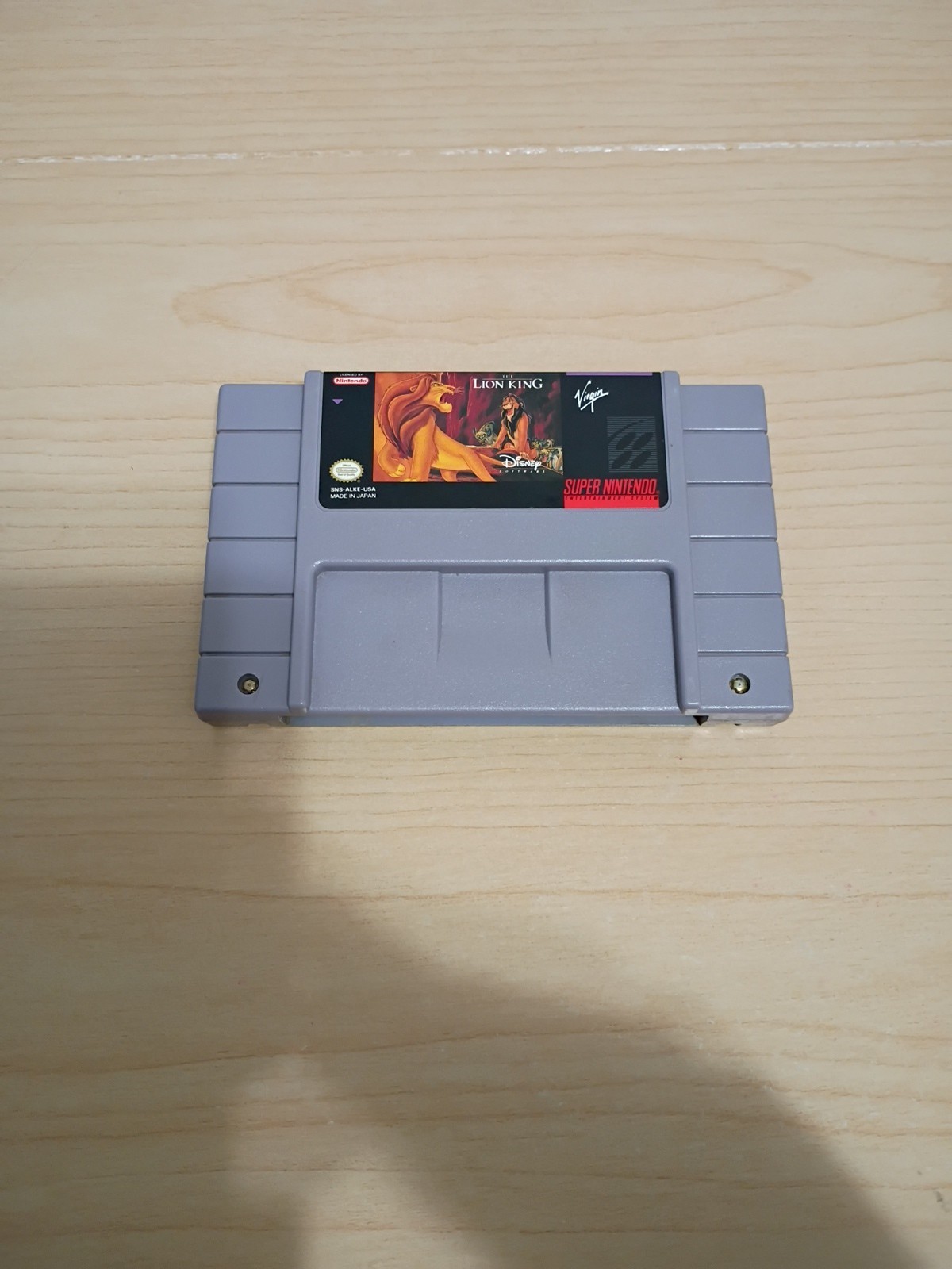 The Lion King Super Nintendo SNES Cartridge Only Authentic - Tested  