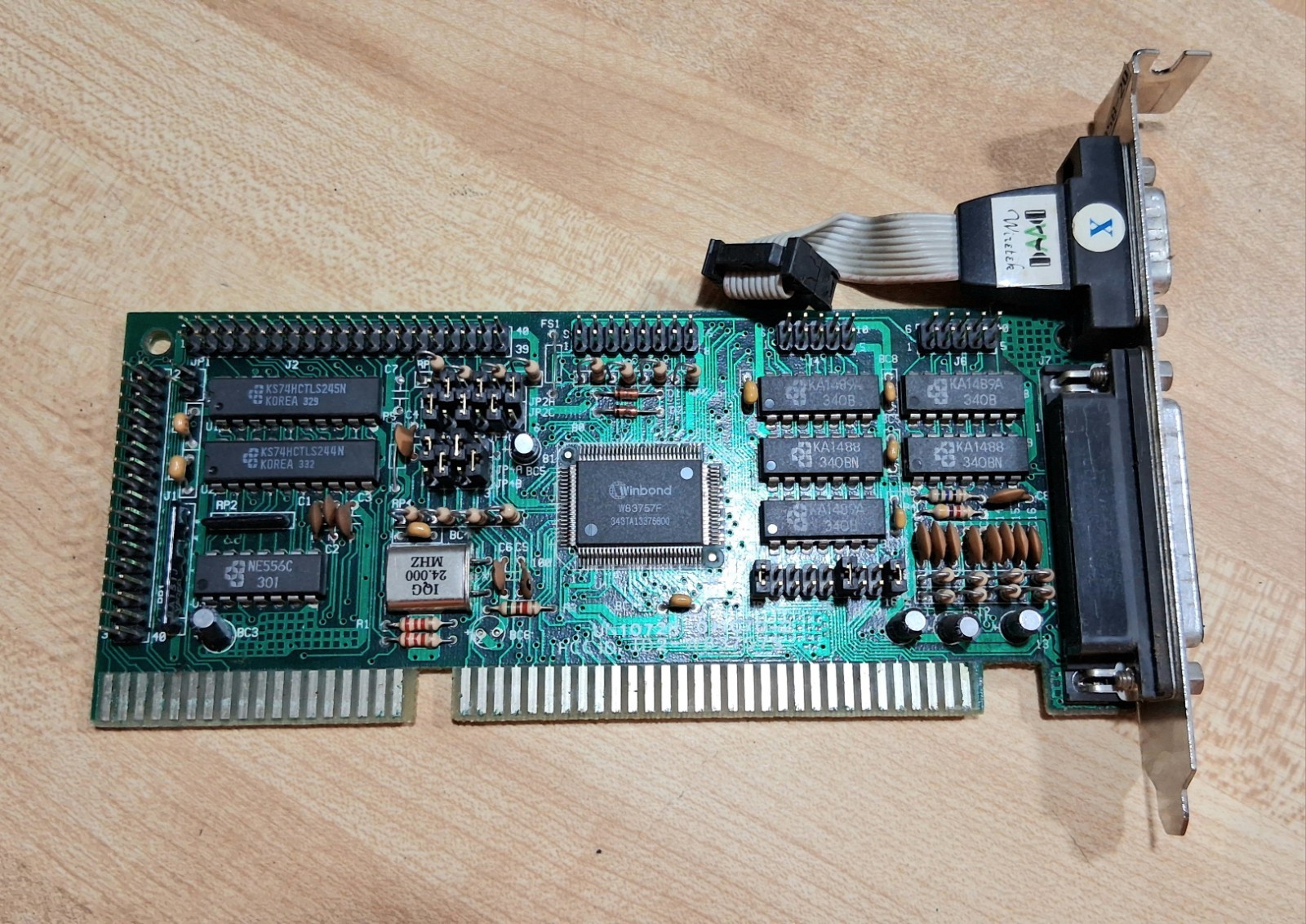 WINBOND ID2 W83757S 16 BIT CONTROLLER CARD