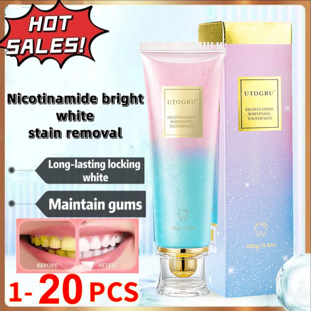 20X Niacinamide Whitening Toothpaste, Niacinamide Intensive Whitening Toothpaste
