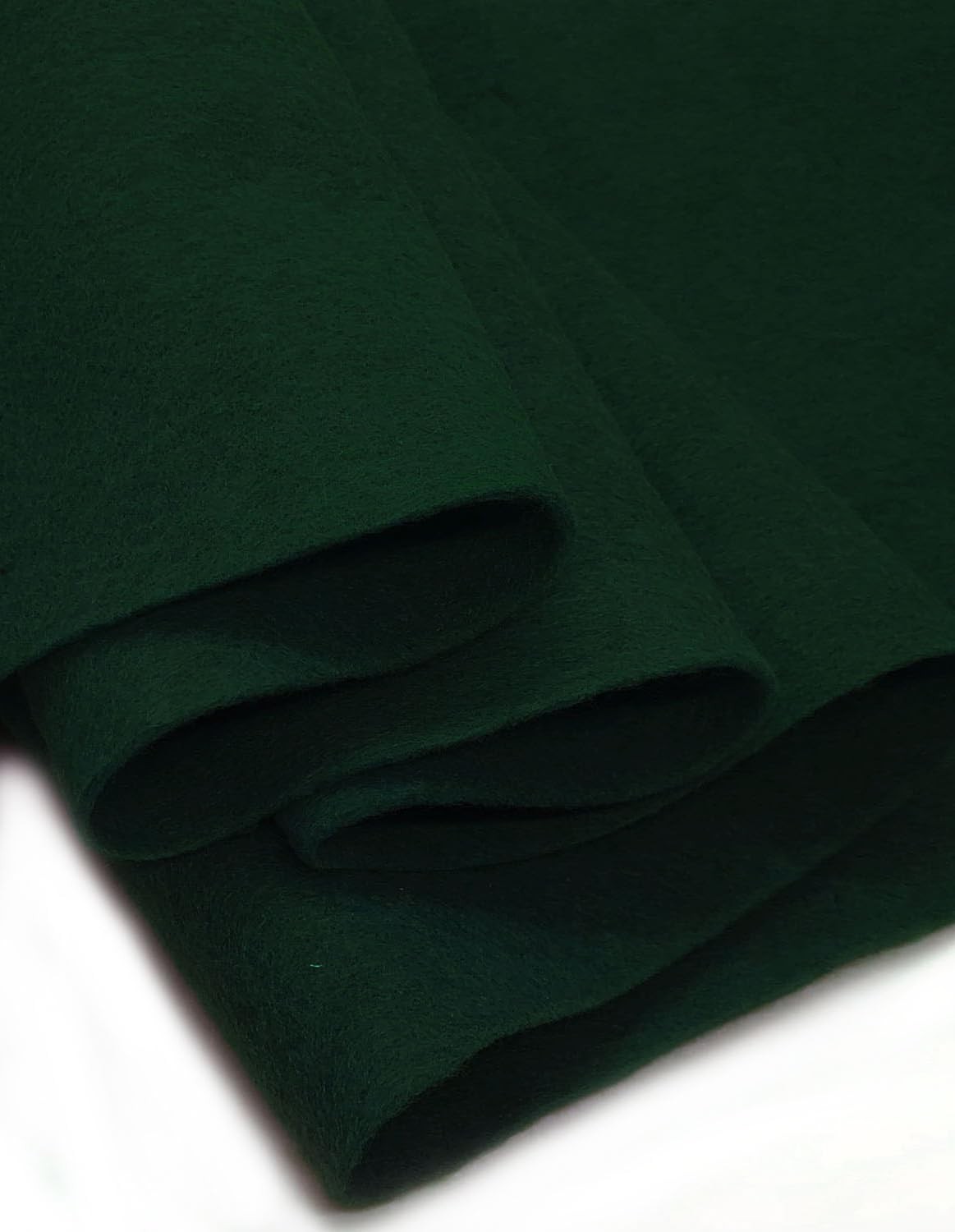 Green Felt Fabric 36" X 36"