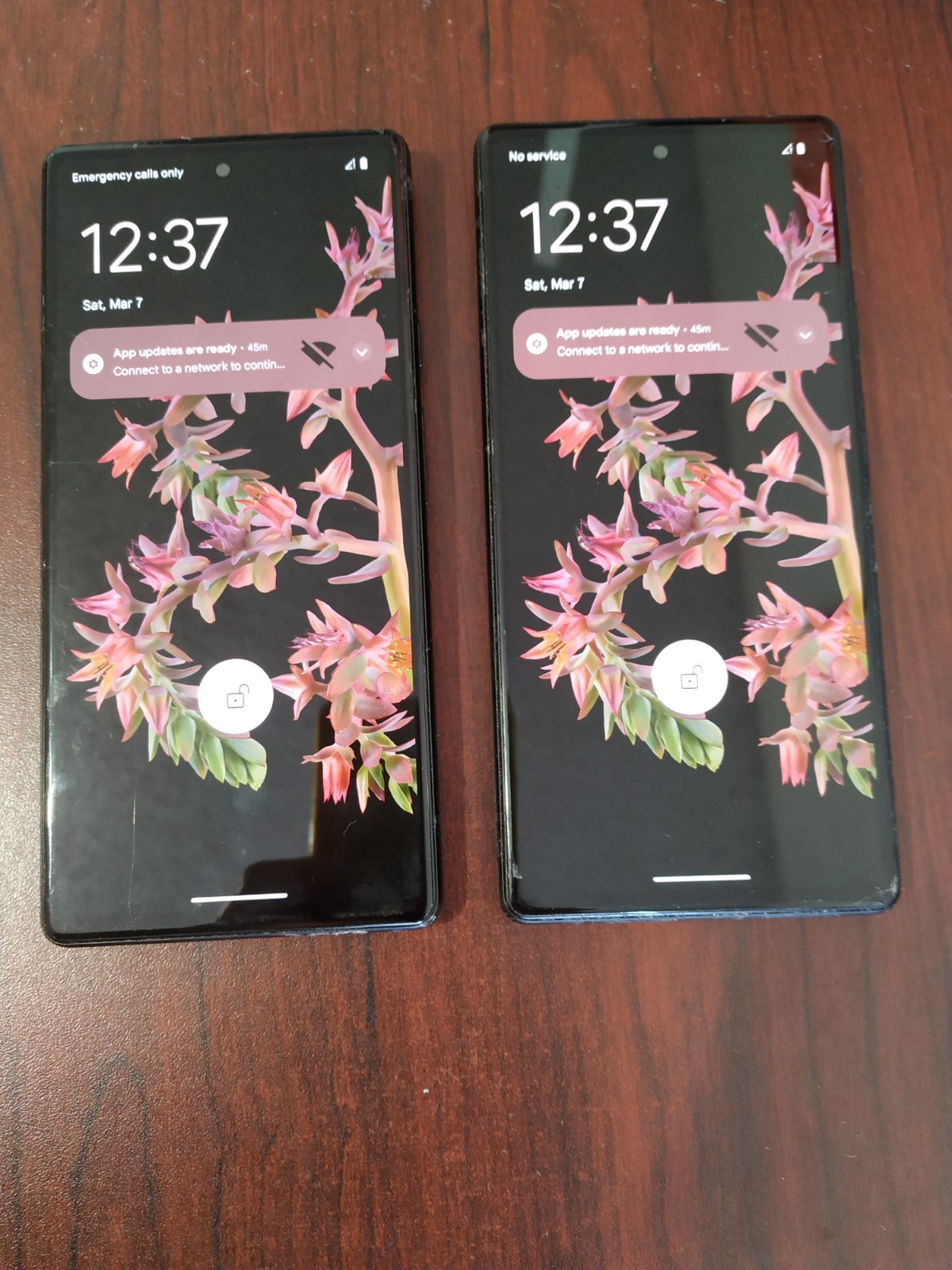 Lot of 2 Google Pixel 6  128GB For parts