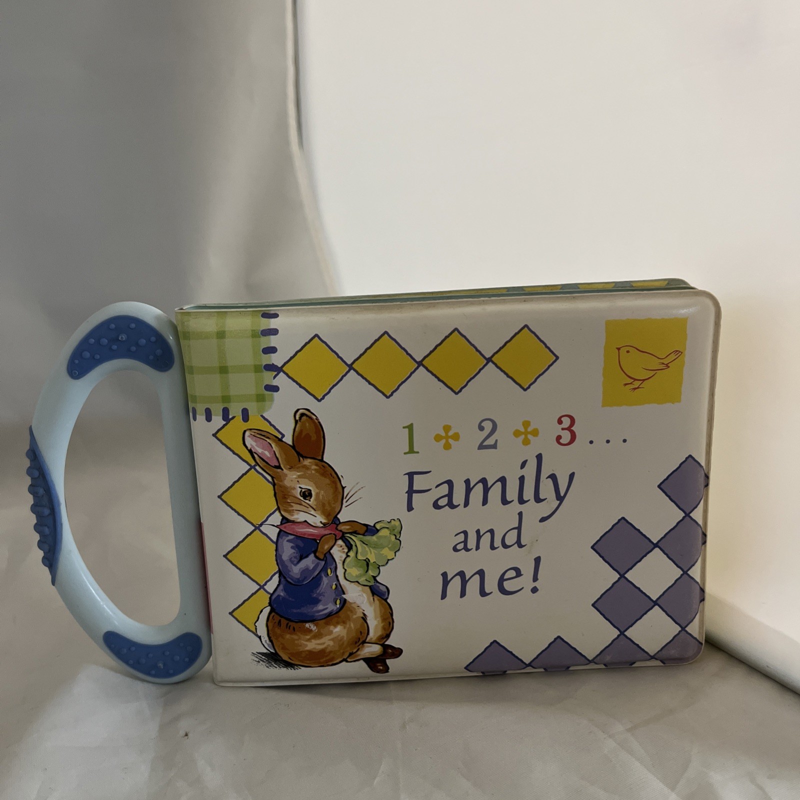 Luv n’ Care Peter Rabbit Baby Plastic Photo Book With Handle 1 2 3 Family And Me