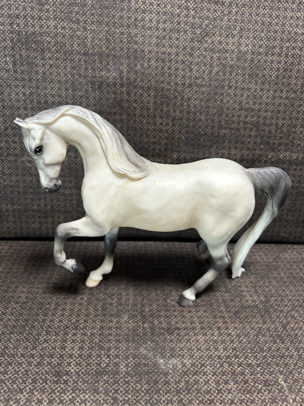 VTG 1986 Reeves International Breyer Horse Prancing Grey Mare Lady Roxana #49