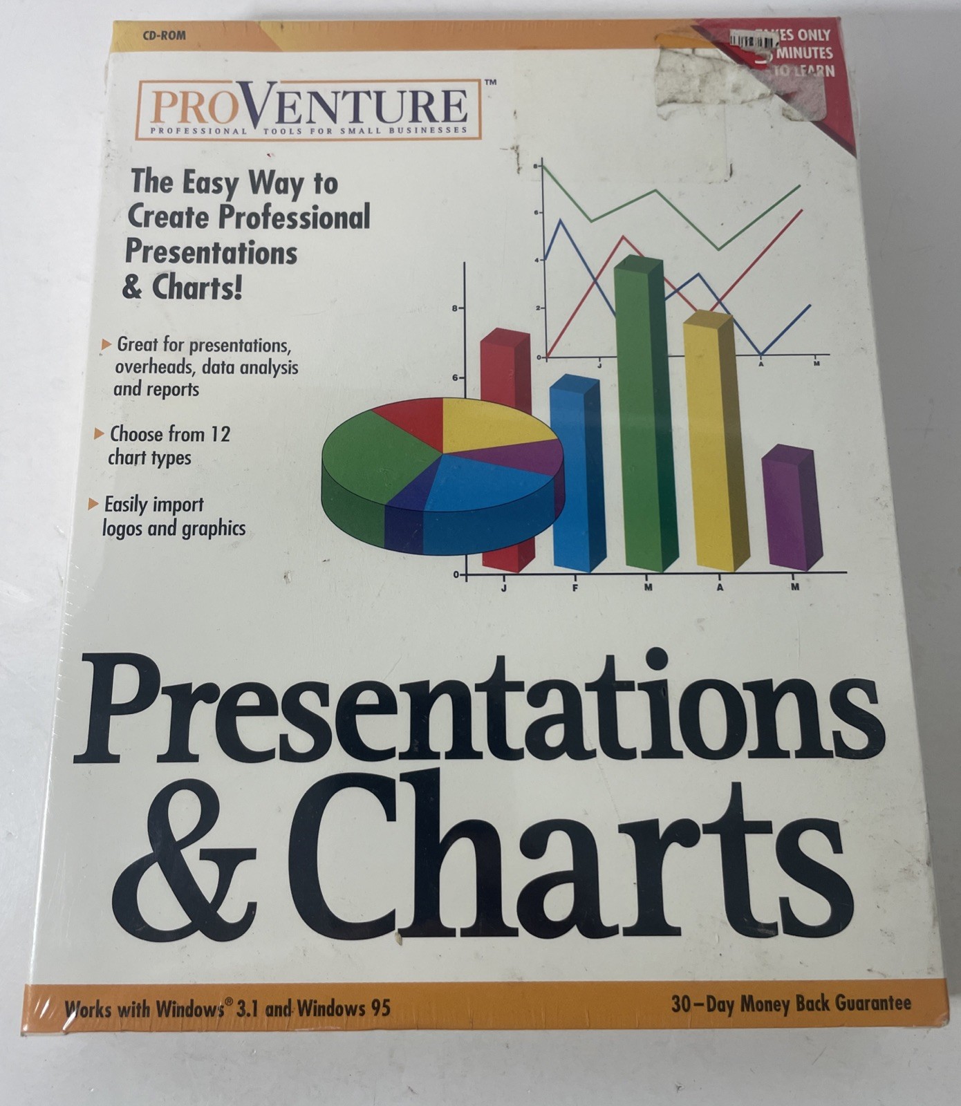 Presentations Charts Professional Tools For Small Business PC CD ROM New Sealed