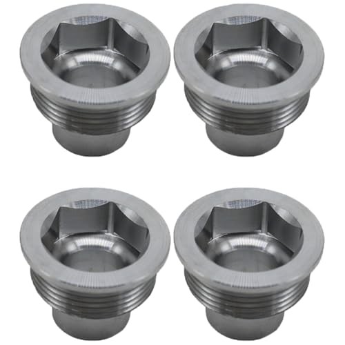 4PCS Upgrade Aluminum Fuel Injector Insert Cup Seat for Audi A4 TT 1.8T 