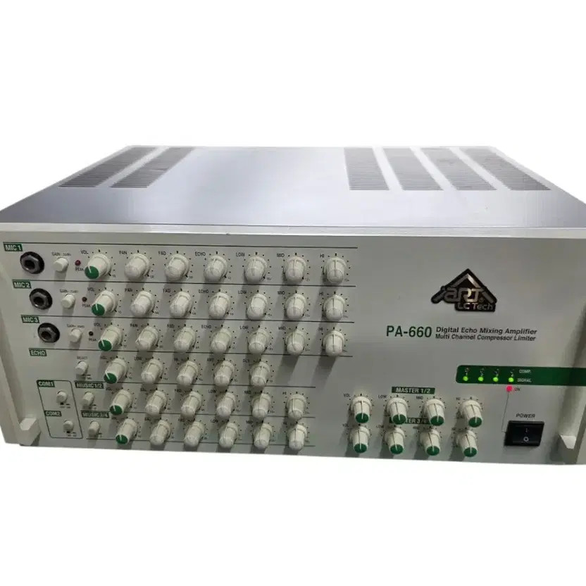 ART PA-660 4-Channel Karaoke Amplifier 600W Echo Function