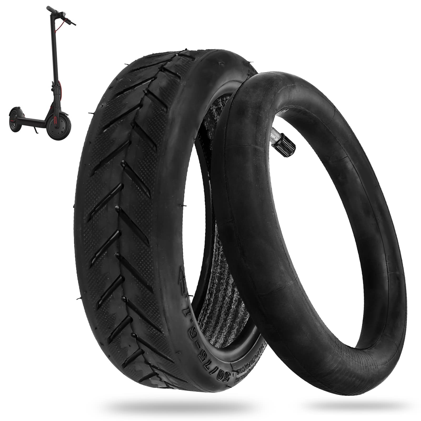 8.5 Inches Electric Scooter Tires 50/75-6.1 Compatible for Gotrax Gxl V2/Xiao...