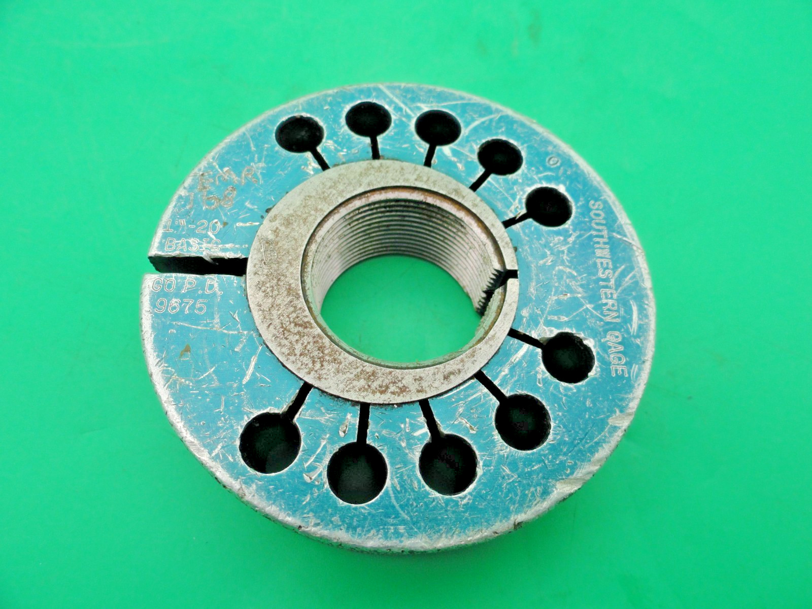 SOUTHWESTERN 1"-20 GO-PD THREAD RING GAGE