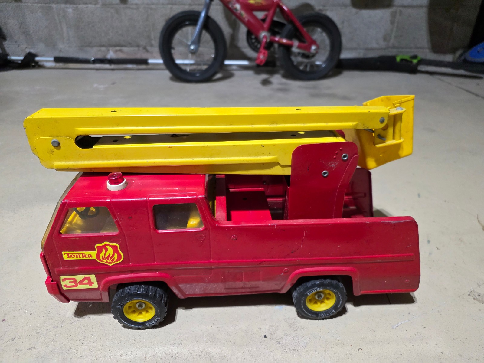 1970's Tonka Snorkel Pumper Fire Truck
