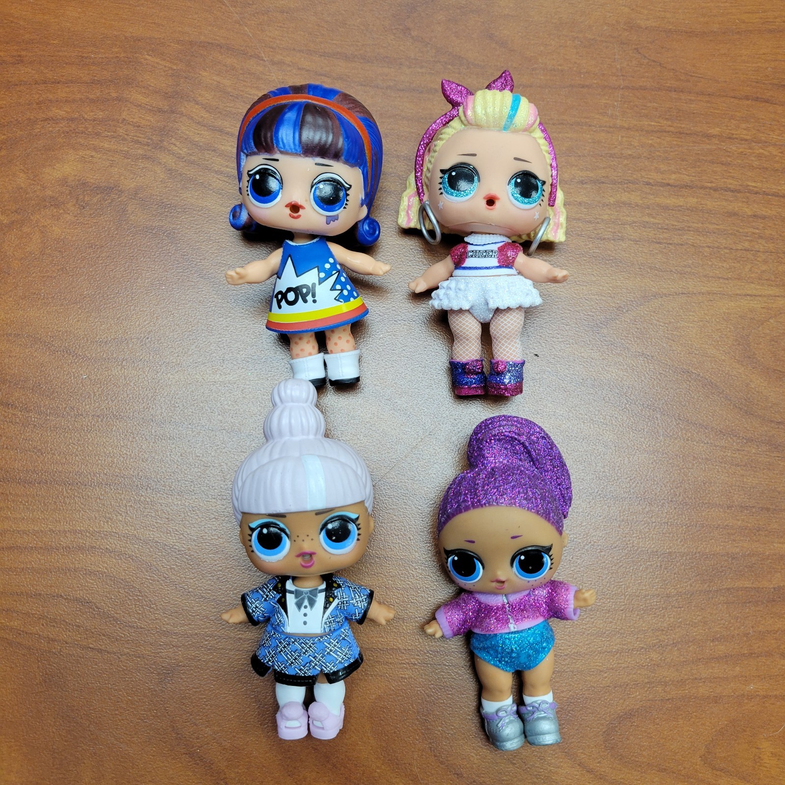 LOL Surprise OMG DOLLS LOT OF 4 Collectible Figures