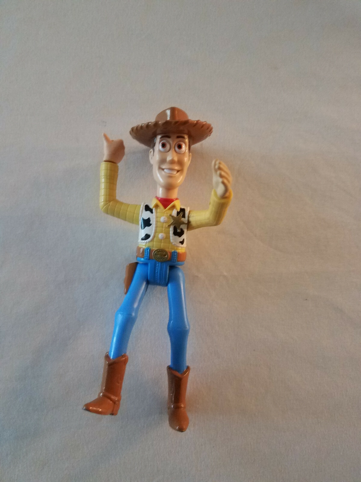 DISNEY ORIGINAL TOY STORY COWBOY WOODY 6" ACTION FIGURE PVC BURGER KING TOY 1995
