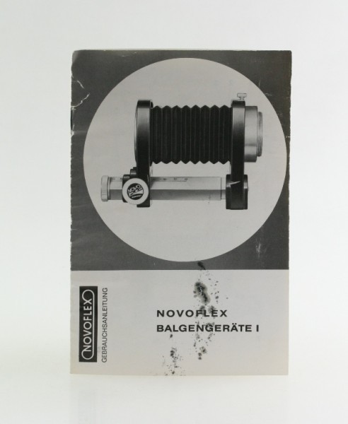 Manual Novoflex Balgengeräte 1 Bellows 1 Guide