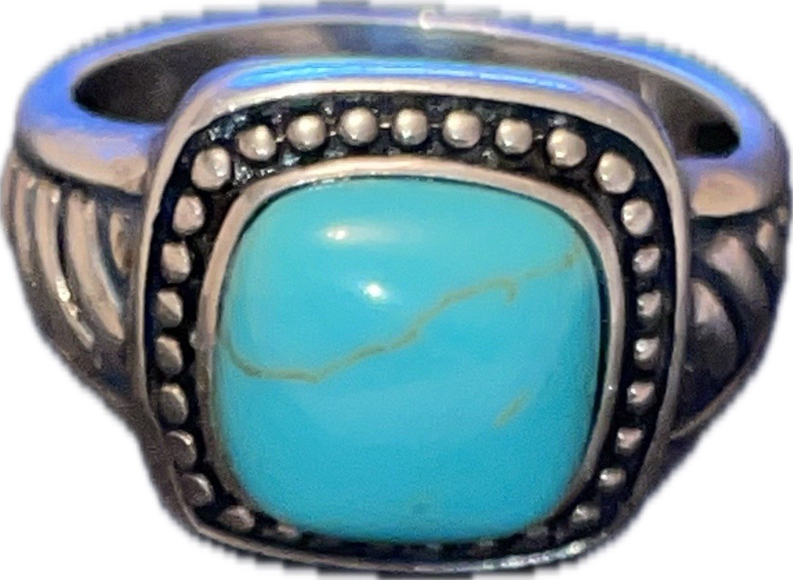Vintage Sterling Turquoise Ring