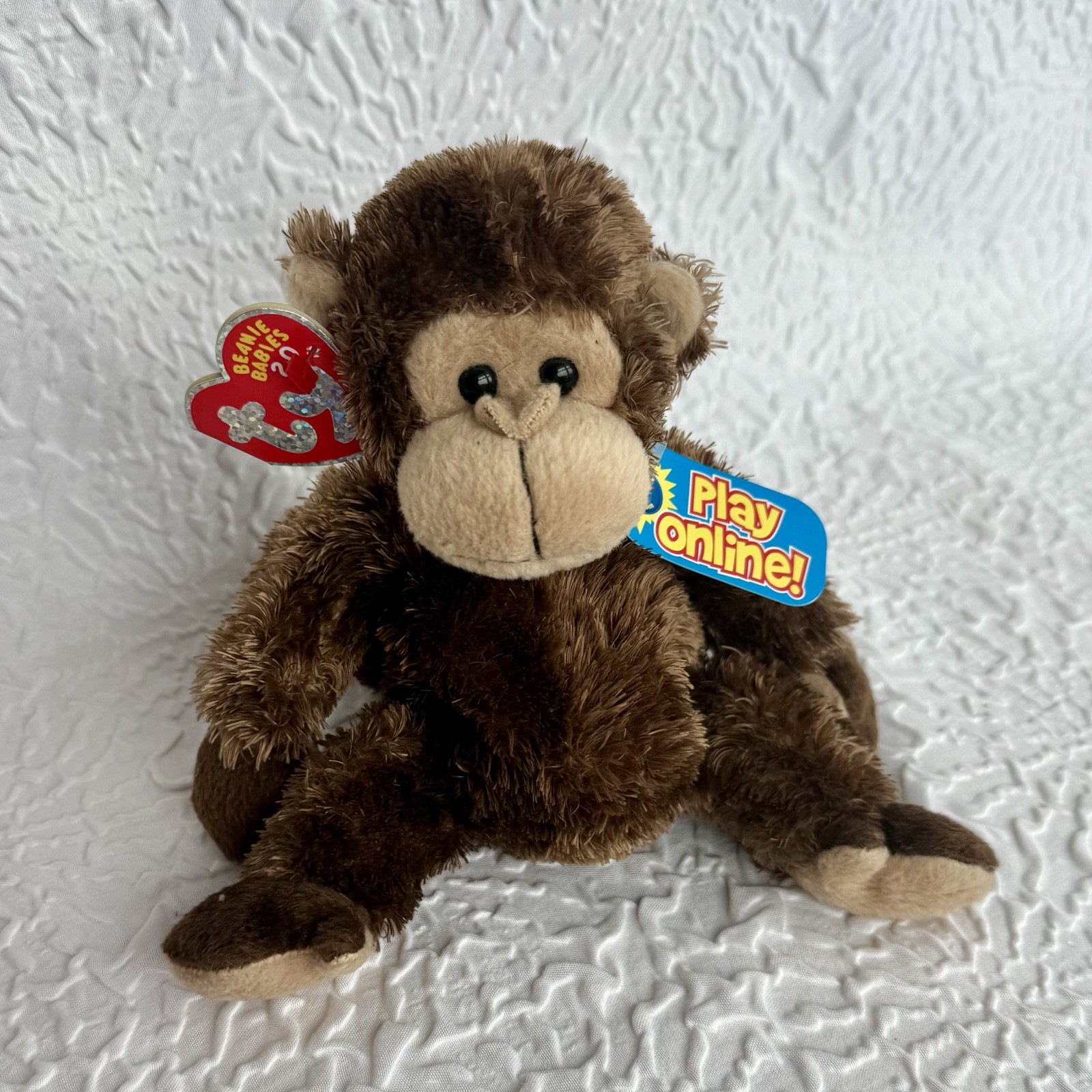 TY Beanie Babies 2.0 Collection  VINES the Monkey - excellent used vtg condition