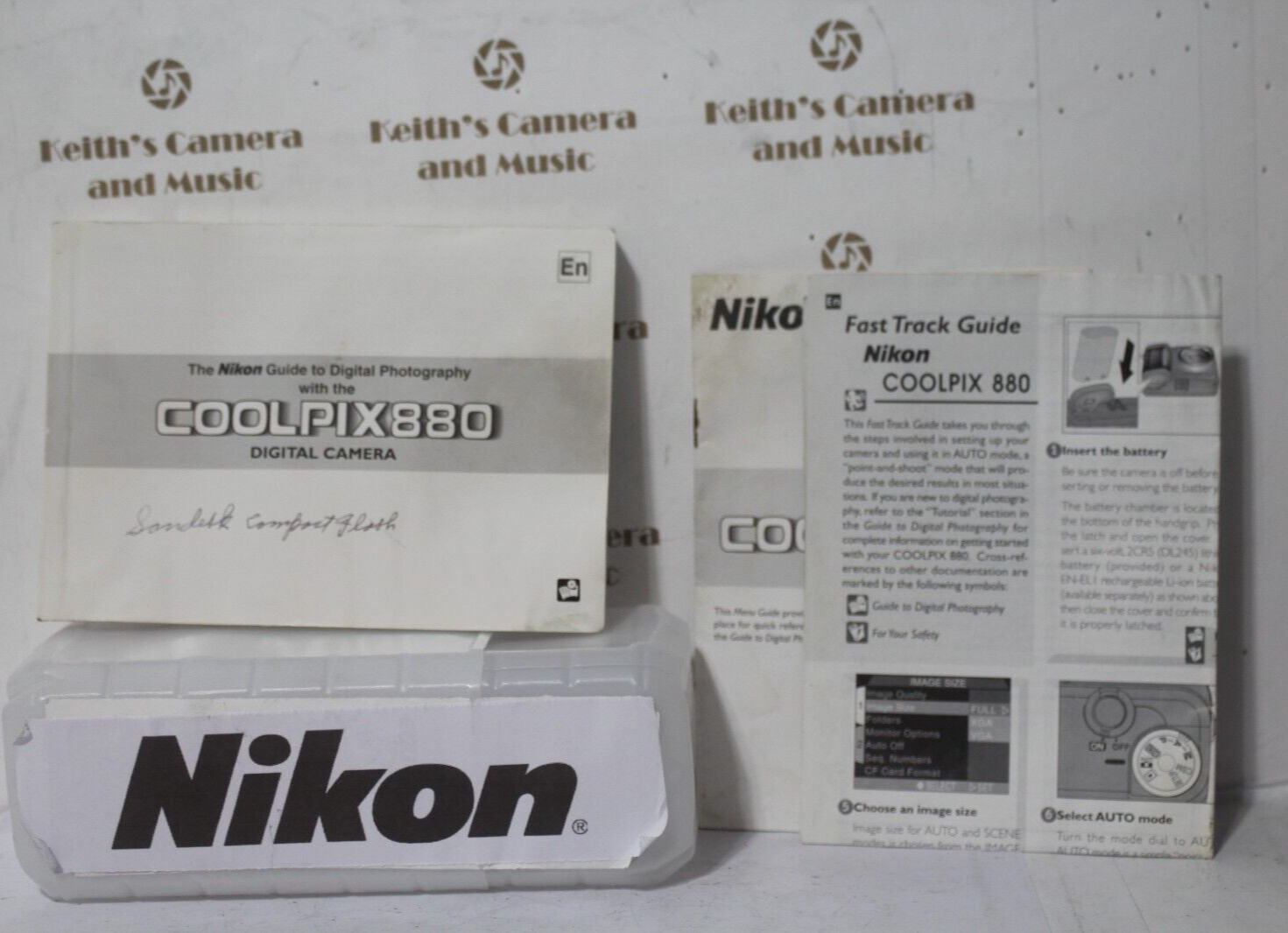 Nikon CoolPix 880 Digital Camera User Guide Instruction Manual Book Free Ship