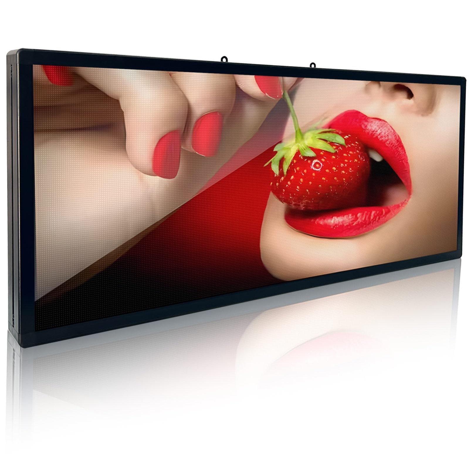 Custom Programmable LED Sign - Outdoor Digital Display, WiFi Control, 40"x18" Me