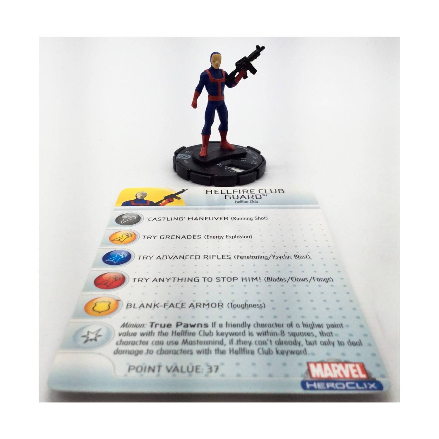 Marvel Heroclix Giant-Size X-Men Hellfire Club Guard #004 NM