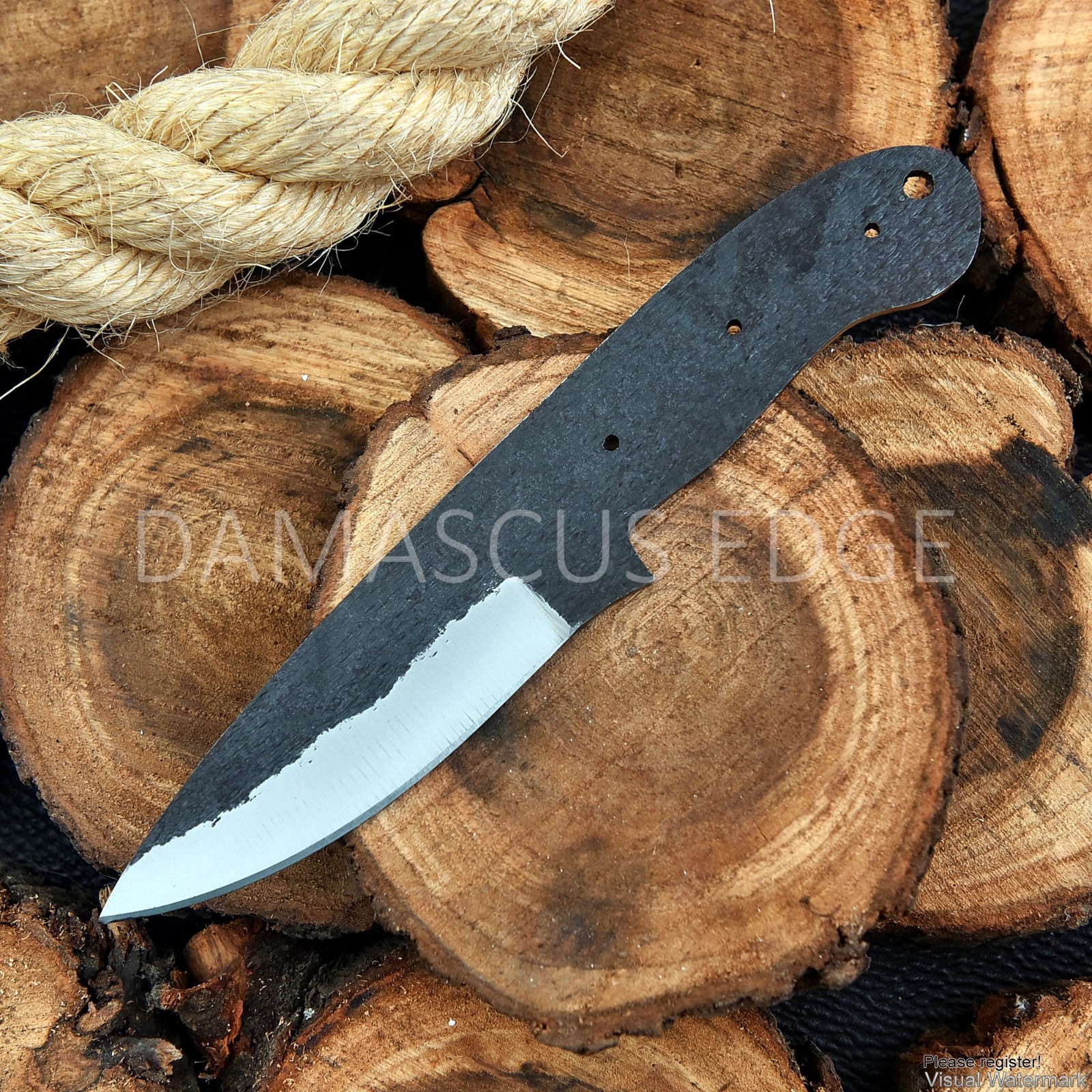 8'' Carbon Steel Knife Blank – Custom DIY Blade Making Supply Crafting Material