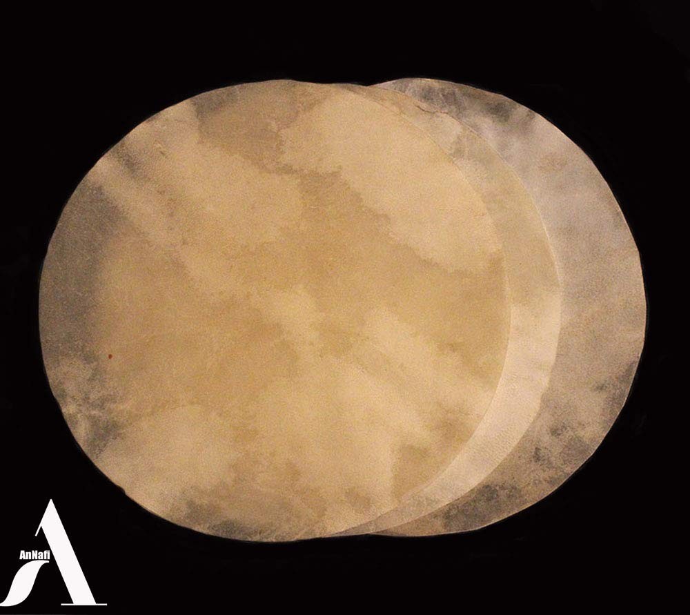 Goat Skin Djembe Head | Goatskin for Drum Doumbek| Natural Flat Round Piece G...